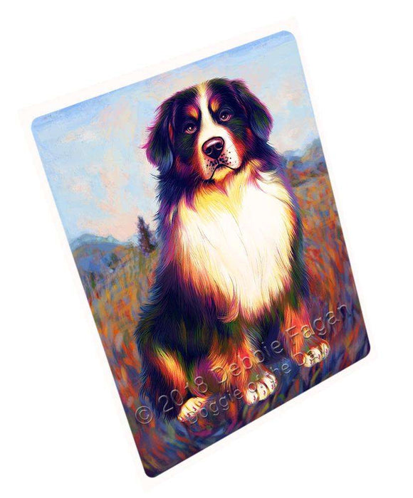 Mystic Blaze Bernese Mountain Dog Blanket BLNKT99516