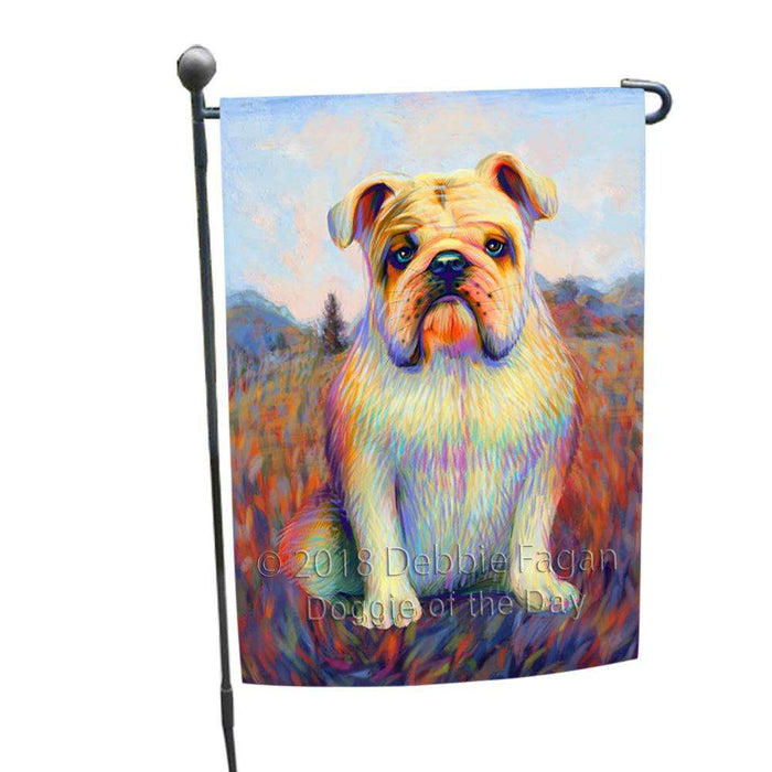 Mystic Blaze Bulldog Garden Flag GFLG53639