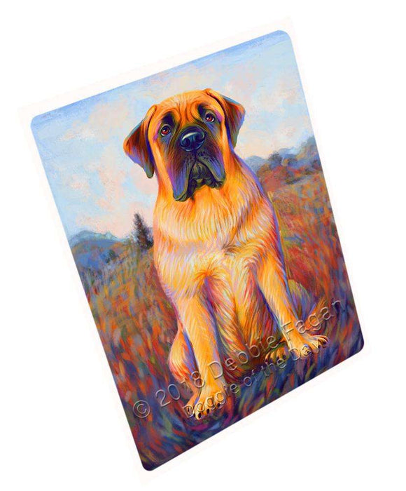 Mystic Blaze Bullmastiff Dog Blanket BLNKT99543