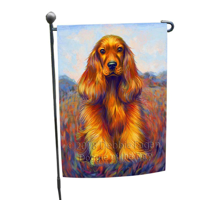 Mystic Blaze Cocker Spaniel Dog Garden Flag GFLG53641