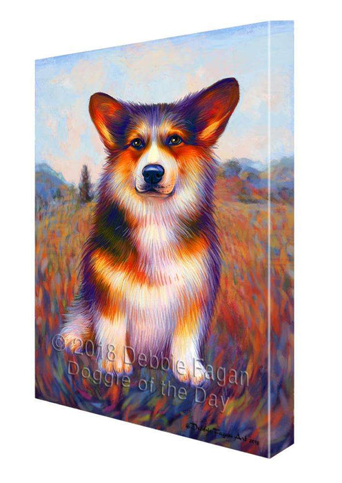 Mystic Blaze Corgi Dog Canvas Print Wall Art Décor CVS100070