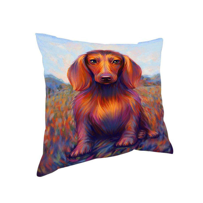Mystic Blaze Dachshund Dog Pillow PIL70948