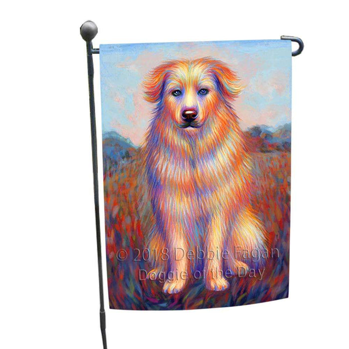 Mystic Blaze Great Pyrenees Dog Garden Flag GFLG53645