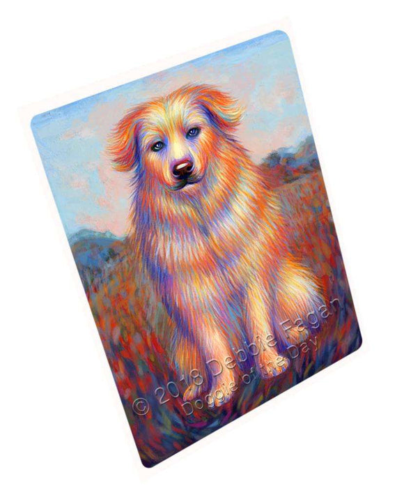 Mystic Blaze Great Pyrenees Dog Large Refrigerator / Dishwasher Magnet RMAG82380