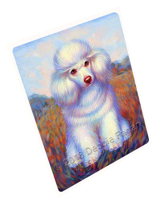 Mystic Blaze Poodle Dog Blanket BLNKT99606
