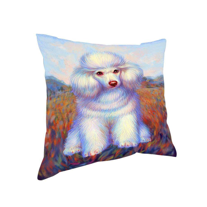 Mystic Blaze Poodle Dog Pillow PIL70964