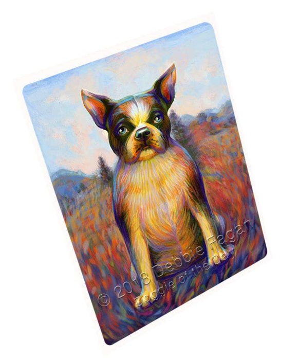 Mystic Blaze Pug Dog Cutting Board C65202