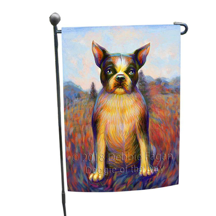 Mystic Blaze Pug Dog Garden Flag GFLG53648