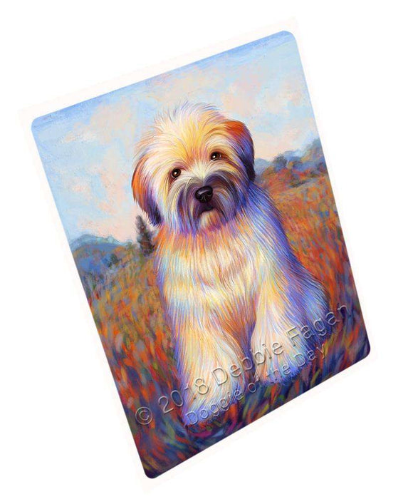 Mystic Blaze Wheaten Terrier Dog Blanket BLNKT99651
