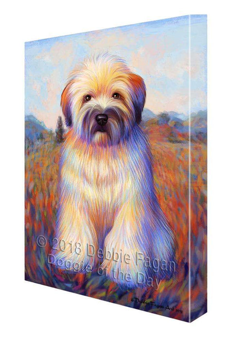 Mystic Blaze Wheaten Terrier Dog Canvas Print Wall Art Décor CVS100160