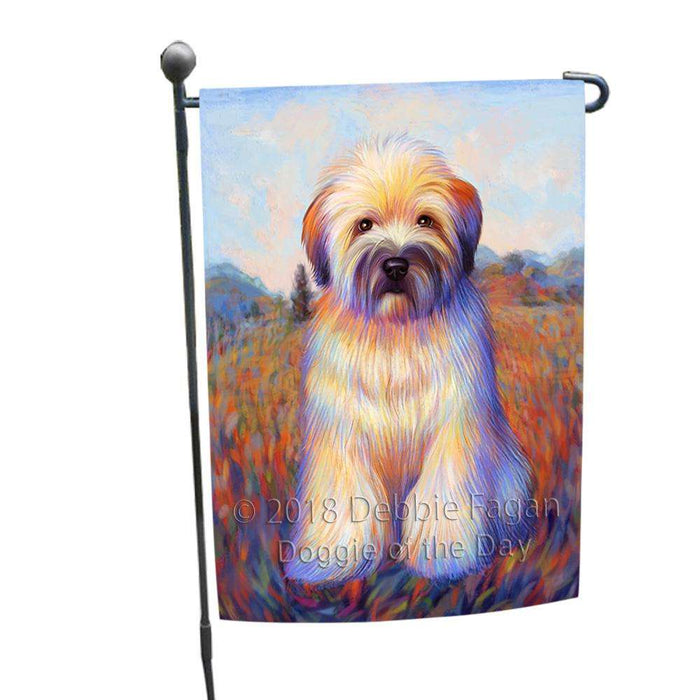 Mystic Blaze Wheaten Terrier Dog Garden Flag GFLG53652