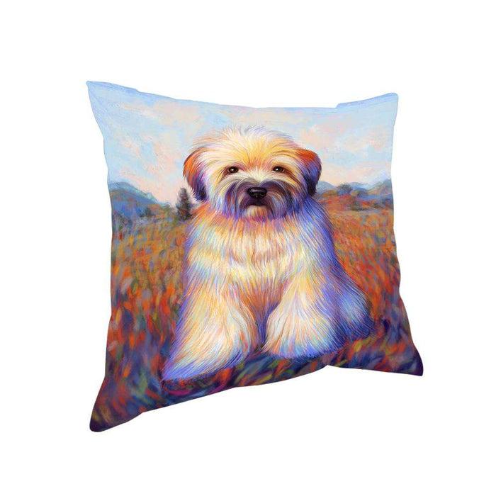 Mystic Blaze Wheaten Terrier Dog Pillow PIL70984