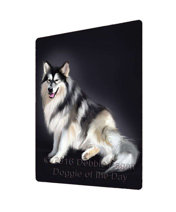 Native American Indian Dog Magnet Mini (3.5" x 2")