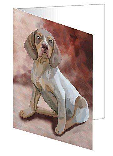 Navarro Dog Handmade Artwork Assorted Pets Greeting Cards and Note Cards with Envelopes for All Occasions and Holiday Seasons
