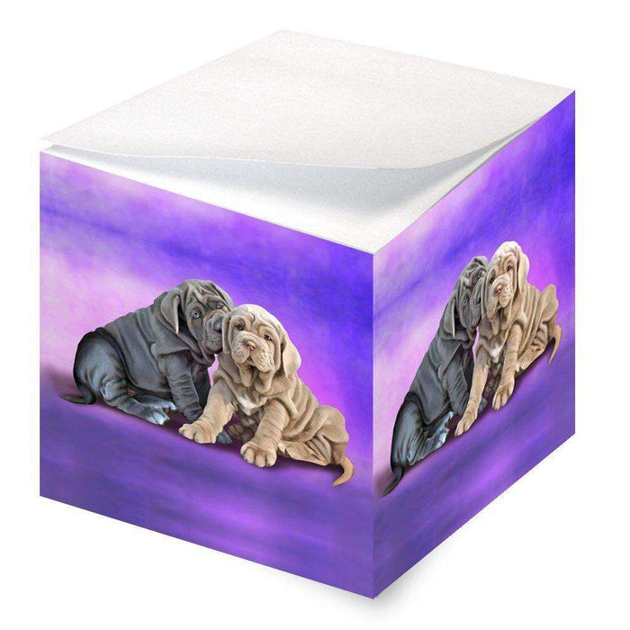 Neapolitan Mastiff Dog Note Cube