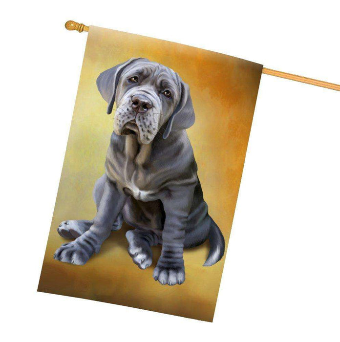 Neapolitan Mastiff Puppy Dog All Weather House Flag