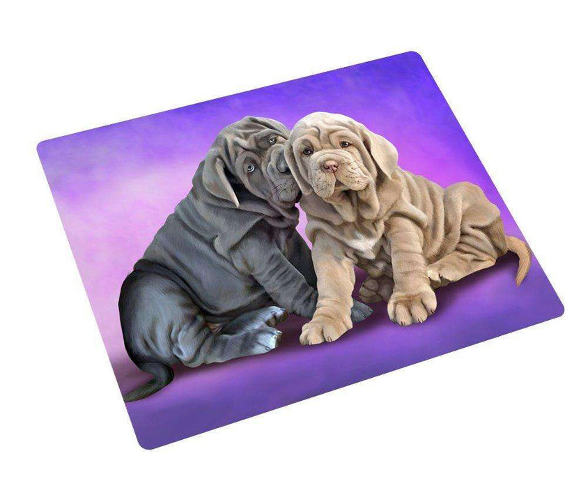 Neapolitan Mastiff Puppy The Tan One Dog Large Refrigerator / Dishwasher Magnet 11.5" x 17.6"