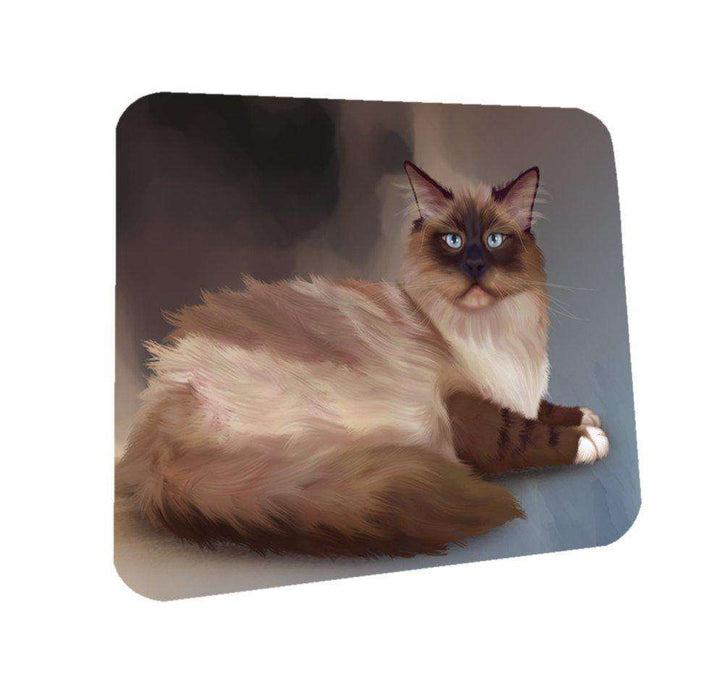 Neva Masquerade Cat Coasters Set of 4