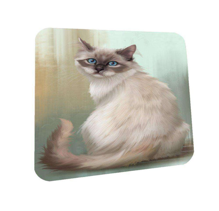 Neva Masquerade Cat Coasters Set of 4