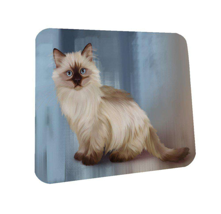 Neva Masquerade Cat Coasters Set of 4