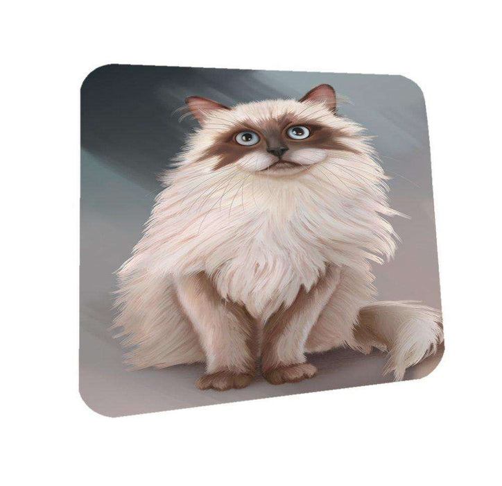 Neva Masquerade Cat Coasters Set of 4