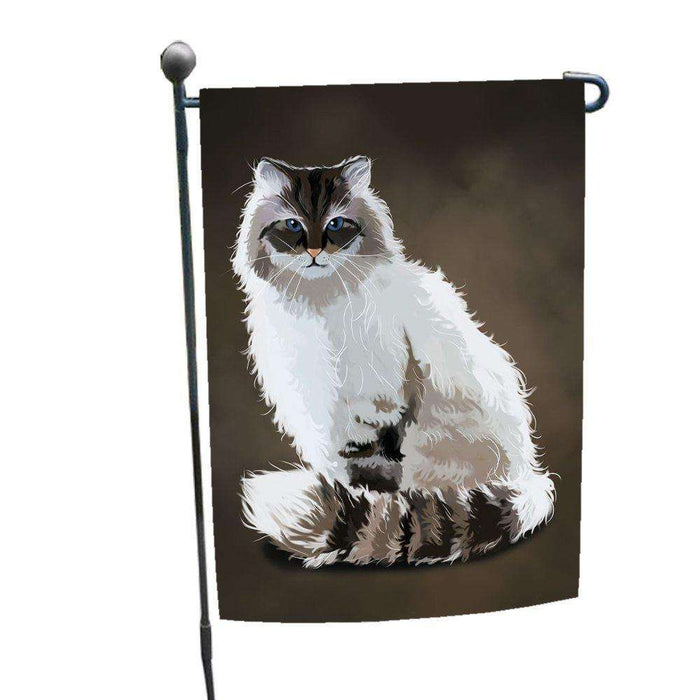 Neva Masquerade Cat Garden Flag
