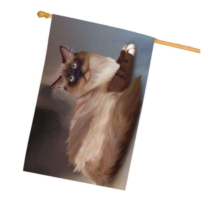 Neva Masquerade Cat House Flag
