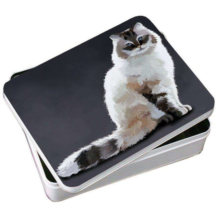 Neva Masquerade Cat Photo Storage Tin