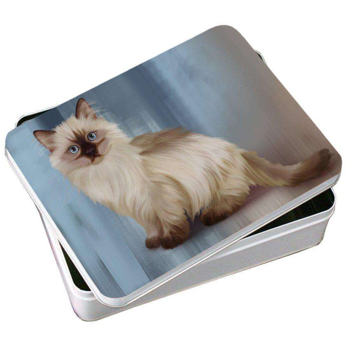 Neva Masquerade Cat Photo Tin