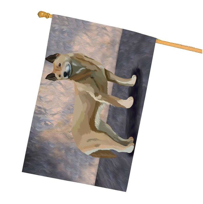 New Guinea Singing Dog House Flag