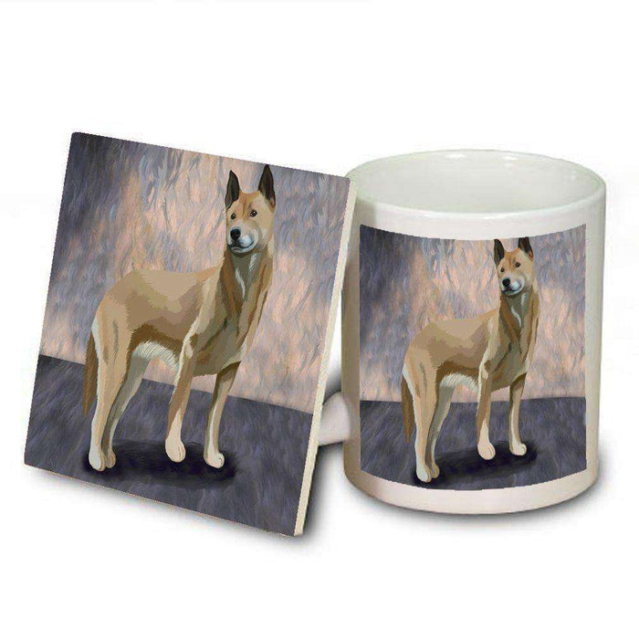 New Guinea Singing Dog Mug and Coaster Set