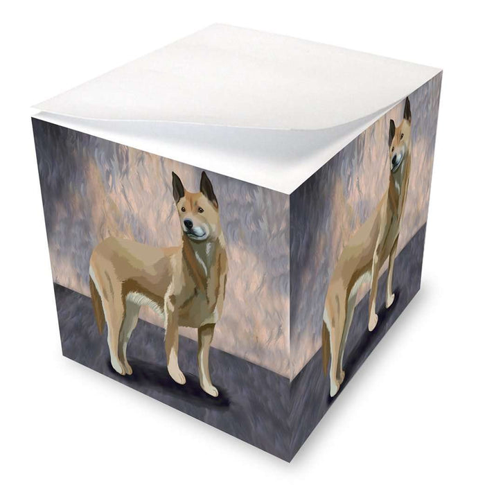 New Guinea Singing Dog Note Cube