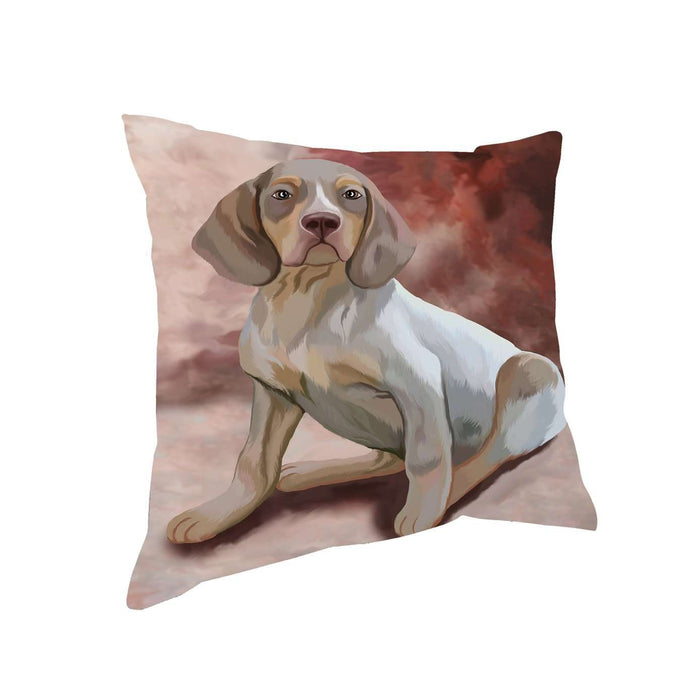 New Guinea Singing Dog Throw Pillow