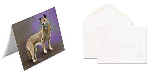 New Guinea Singing Handmade Artwork Assorted Pets Greeting Cards and Note Cards with Envelopes for All Occasions and Holiday Seasons