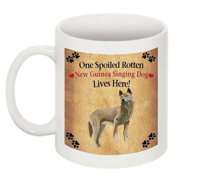 New Guinea Singing Spoiled Rotten Dog Mug