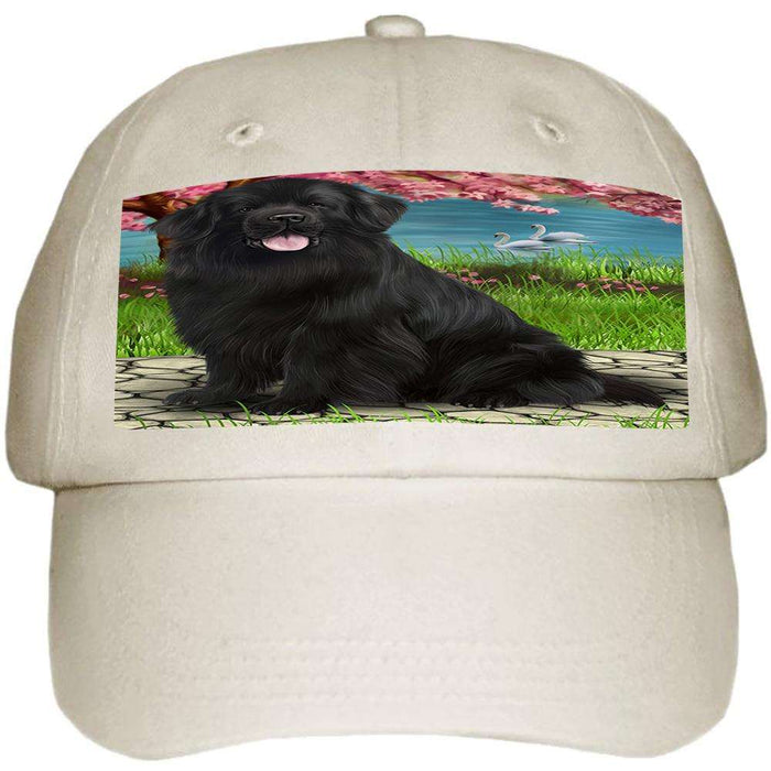 Newfoundland Dog Ball Hat Cap HAT61992