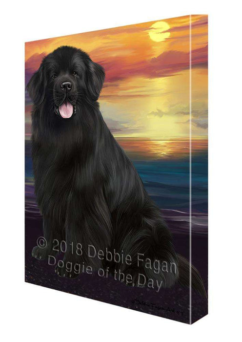 Newfoundland Dog Canvas Print Wall Art Décor CVS110546