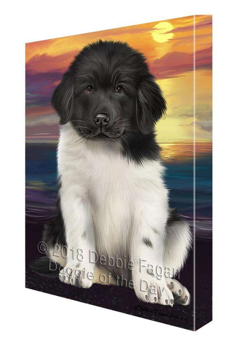 Newfoundland Dog Canvas Print Wall Art Décor CVS110573