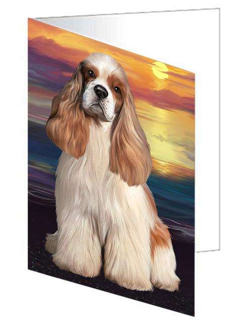 Newfoundland Dog Handmade Artwork Assorted Pets Greeting Cards and Note Cards with Envelopes for All Occasions and Holiday Seasons GCD62405