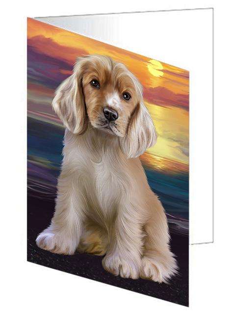 Newfoundland Dog Handmade Artwork Assorted Pets Greeting Cards and Note Cards with Envelopes for All Occasions and Holiday Seasons GCD62411
