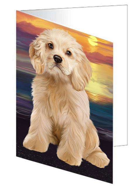 Newfoundland Dog Handmade Artwork Assorted Pets Greeting Cards and Note Cards with Envelopes for All Occasions and Holiday Seasons GCD62414