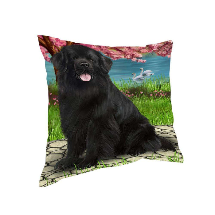 Newfoundland Dog Pillow PIL67636