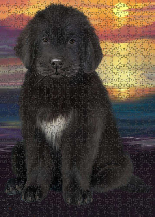 Newfoundland Dog Puzzle with Photo Tin PUZL62746