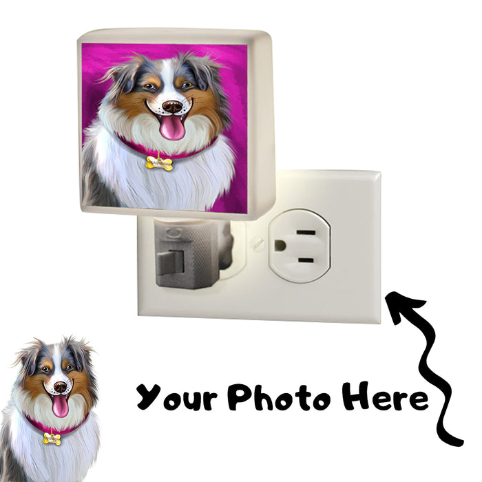 Add Your PERSONALIZED PET Painting Portrait Photo on Night Light