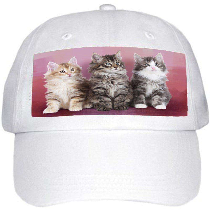 Norwegian Forest Cats Ball Hat Cap