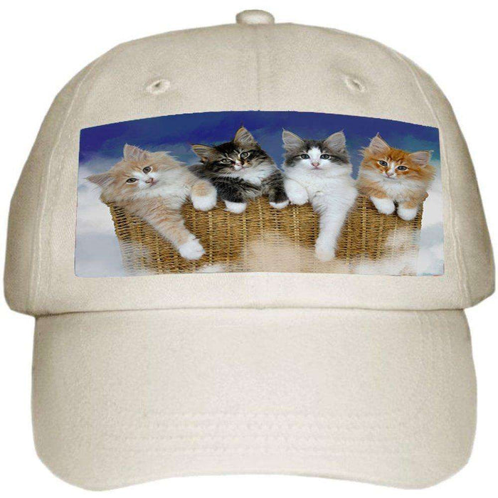 Norwegian Forest Cats Ball Hat Cap