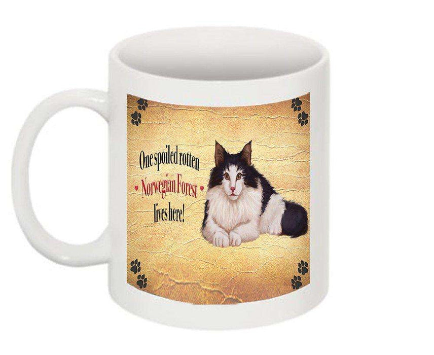 Norwegian Forest Spoiled Rotten Cat Mug