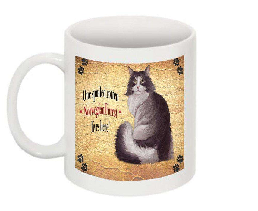 Norwegian Forest Spoiled Rotten Cat Mug