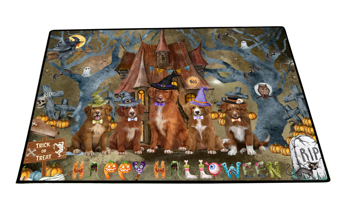 Nova Scotia Duck Tolling Retriever Floor Mat and Door Mats, Explore a Variety of Designs, Personalized, Anti-Slip Welcome Mat for Outdoor and Indoor, Custom Gift for Dog Lovers