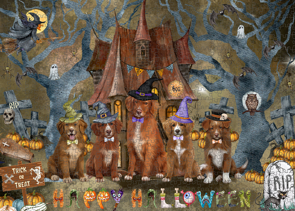 Nova Scotia Duck Tolling Retriever Jigsaw Puzzle: Interlocking Puzzles Games for Adult, Explore a Variety of Custom Designs, Personalized, Pet and Dog Lovers Gift